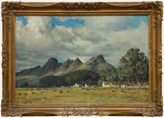 H. Heinrich J. Michaelis (1912-1990) - 1949 Olio, Monti Helderberg