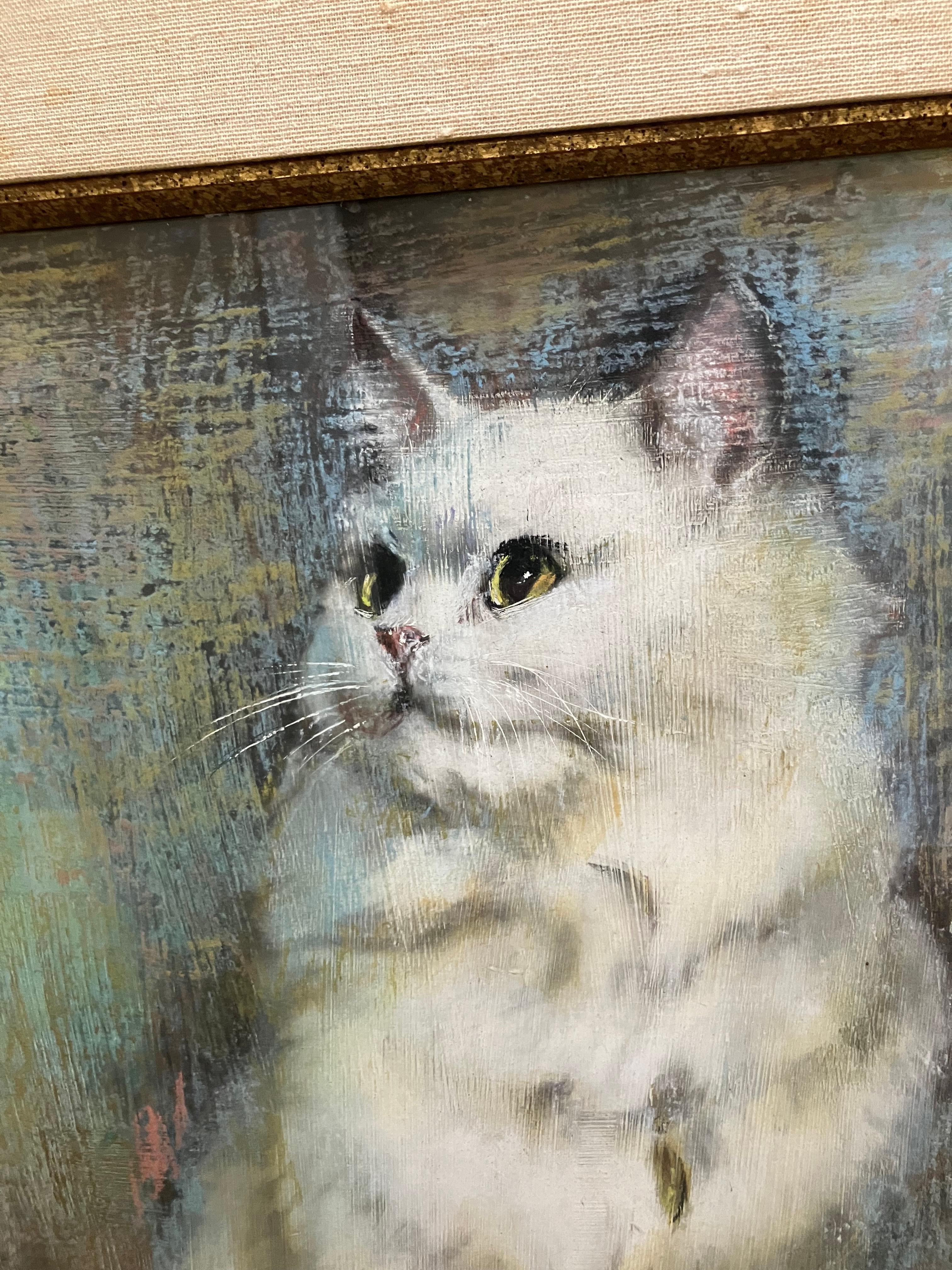 Helen Schad Weiß Persisch (Braun), Animal Painting, von Unknown