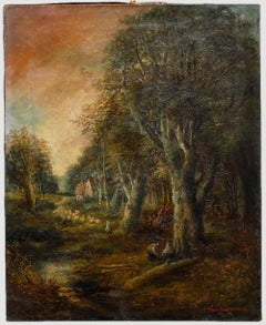 Henri Winstanley  - 1887 Petróleo, Buxton, Derbyshire