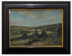 Henry Alfred Harris - Olio del 1934, Vista sui campi estivi