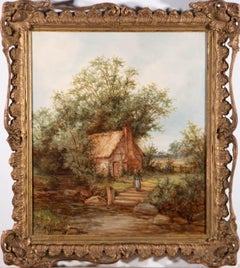 Henry Gummery - Signed 
Framed Early 20th Century Oil, Old Storridge