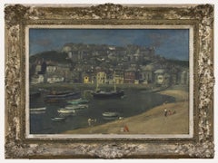 Henry Marvell Carr (1894-1970) – Ölgemälde, St. Ives, Mitte des 20. Jahrhunderts