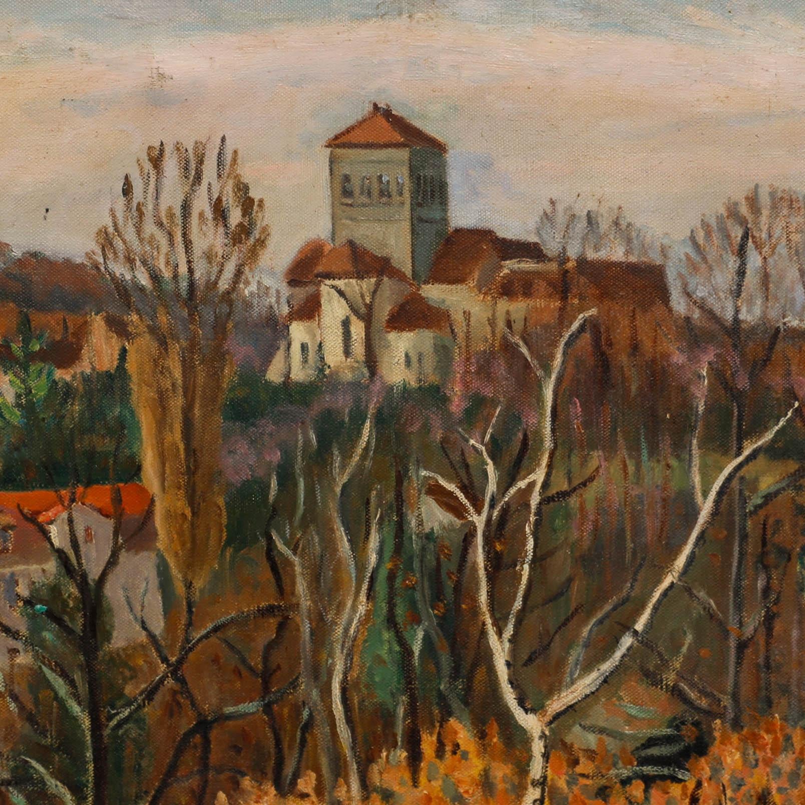 Signé et daté dans le coin inférieur gauche. Sur toile sur châssis.