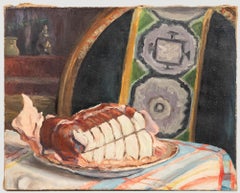 Henry Portal (1890-1982) - Huile du milieu du 20e siècle, un joint de requin