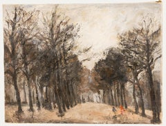 Herand Gulbenkian (1880-1698) - Early 20th Century Oil, The Forest Clearing
