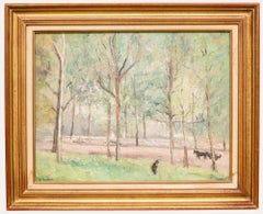 Herand Gulenkian (1880-1968) - Mid 20th Century Oil, Summer Ploughing