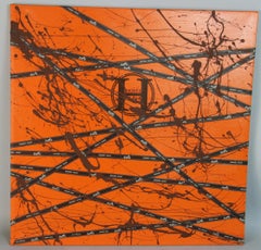 The Modernity French Acrylic Ribbons and Orange 2020