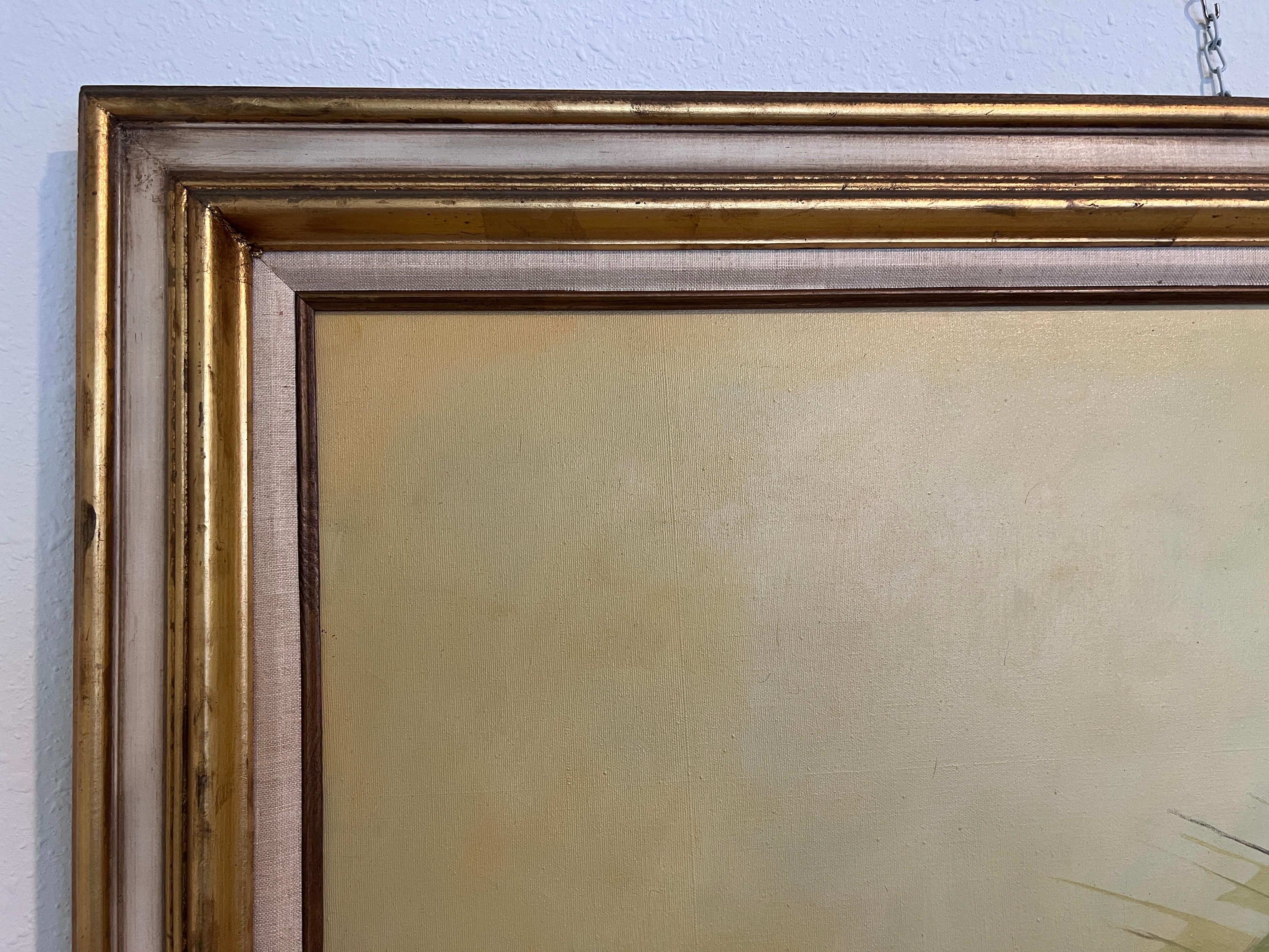 Großes Original-Ölgemälde auf Leinwand von Heston - Großes Schiff in stürmischer See
Unterzeichnet  Gerahmt  Maritim Nautisch Seelandschaft

Dies ist ein atemberaubendes, großes Original-Ölgemälde auf Leinwand des Künstlers Heston, das ein großes