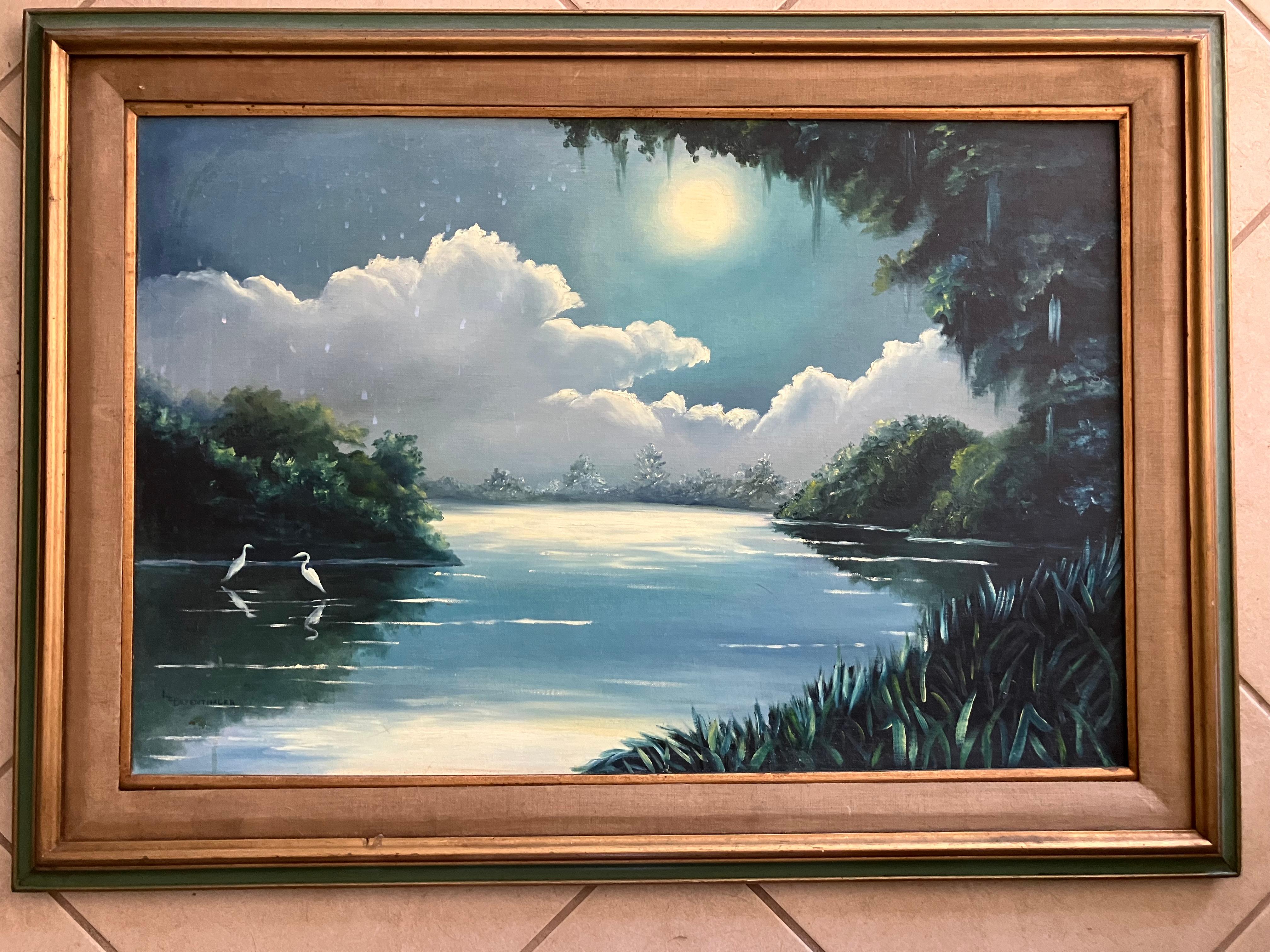 Wegelagerer-Stil – Painting von Unknown