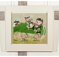 Hillside I, Oil on Board Painting by Stephen Palmer, 2019