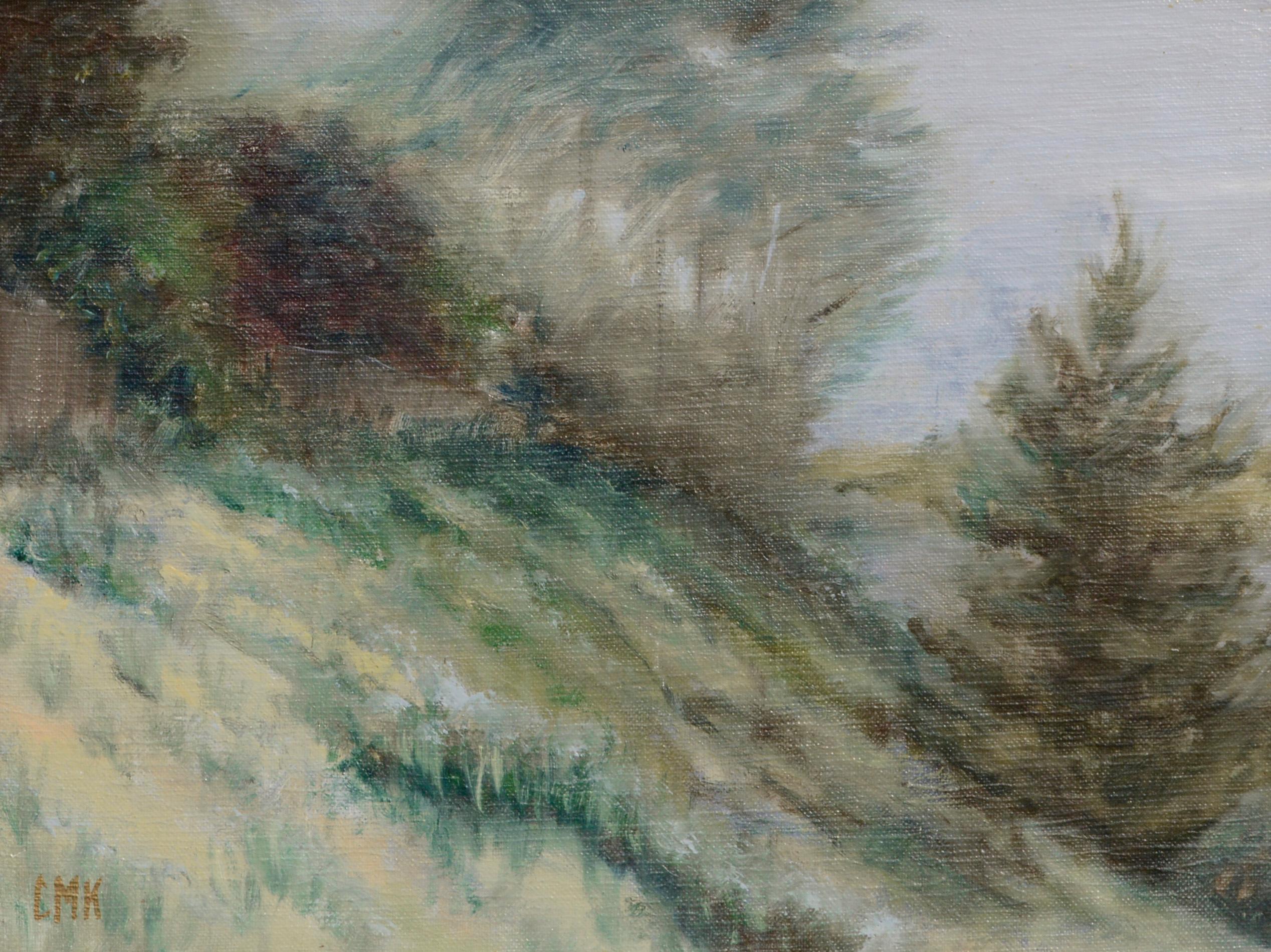 Paisaje de ladera - Painting de Unknown
