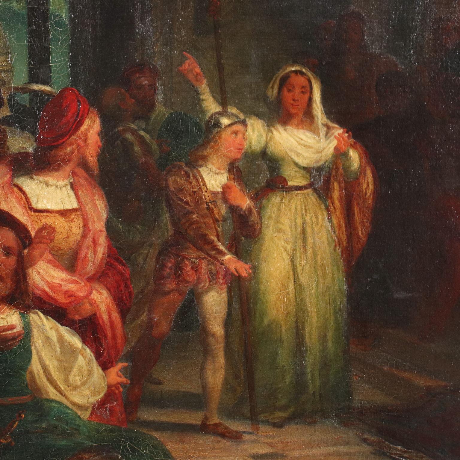 Historisches Thema, XIX. Jahrhundert (Sonstige Kunststile), Painting, von Unknown