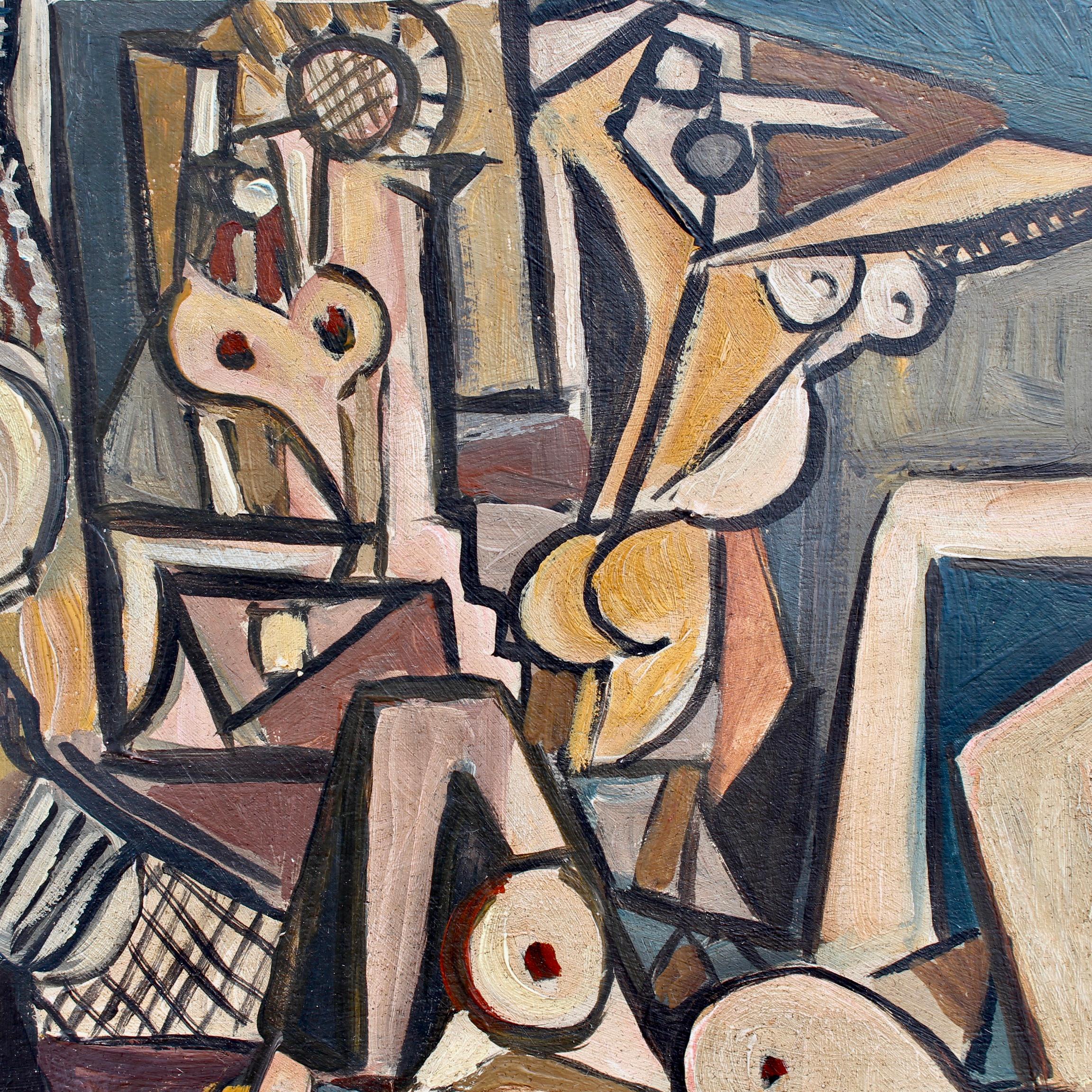 'Homage to Picasso's Les Femmes d'Alger' by Jones  1