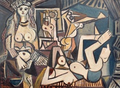 
Homage to Picasso
s Les Femmes d
Alger
 by Jones