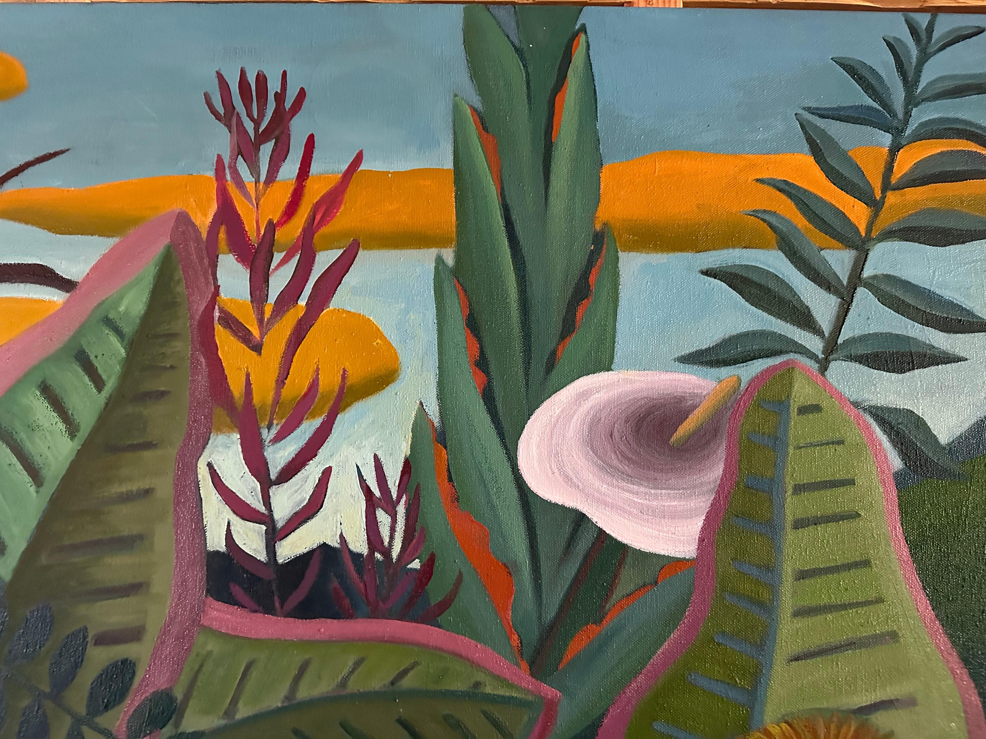 Hommage an Rousseau - Aktmalerei - Zeitgenössische Kunst von Marc Zimmerman im Angebot 2