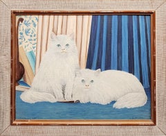 Wohnkomfort, weiße Katzen mit seltsamen Gesichtern, schlechte Kunst? Du entscheidest 