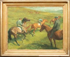 Horse & Jockey, early 20th Century 