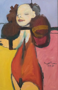 Howard Barnes (1937-2017) - 1982 Oil, Dance