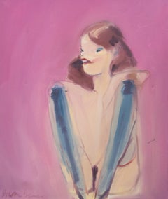 Howard Barnes (1937-2017) - Contemporary Oil, Abstract Nude