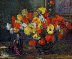 Hubert Glansdorff (1877-1963) - 1925 Oil, Anemones