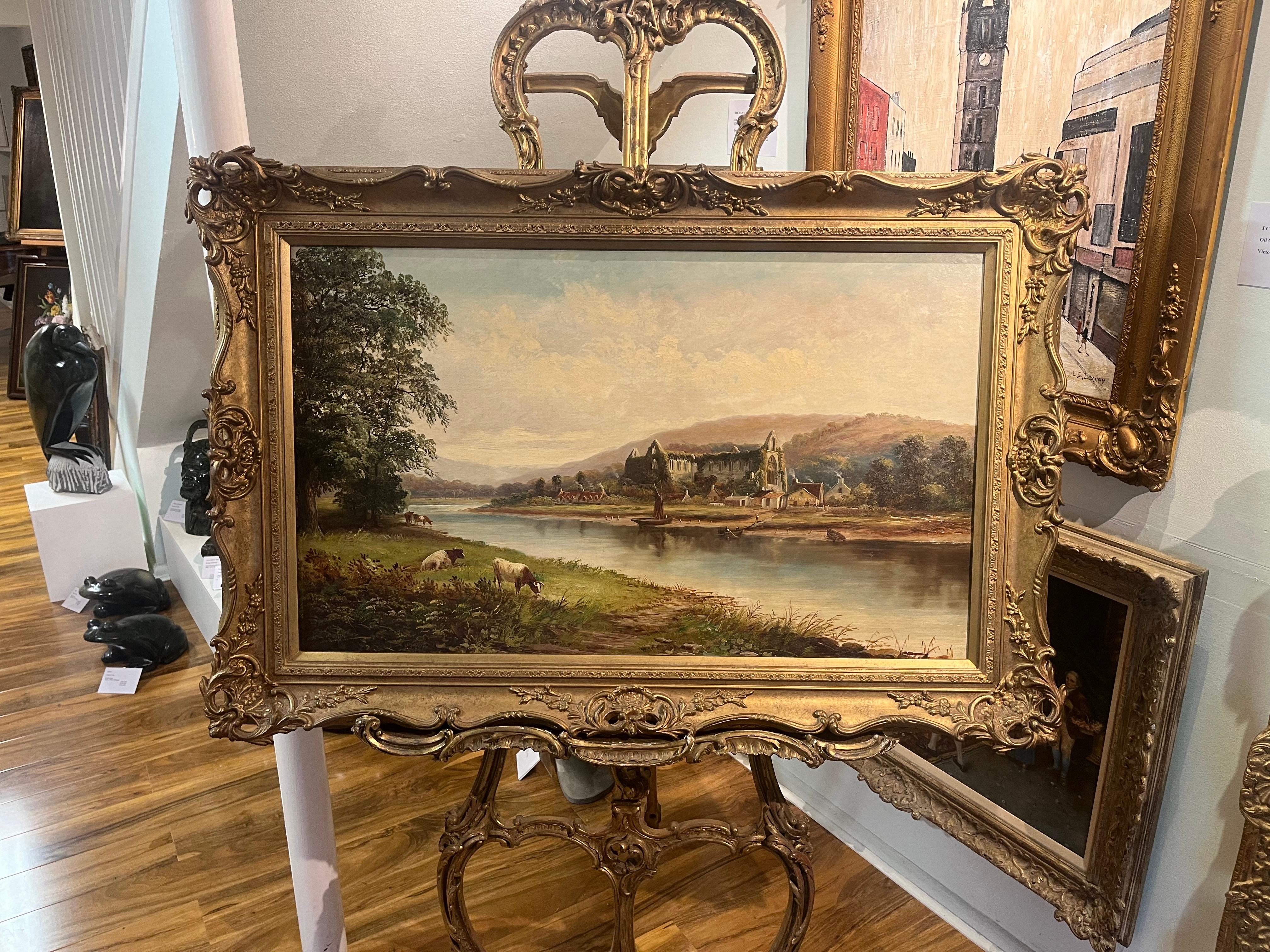 HUGH OIL PAINTING Antique 19th Century Fine Quality Piece of Winds

OLD MASTER OIL PAINTING BRITISH SCHOOL

19th Century Gold Frame

Description

Late 19th century Piece

“Good Condition on canvas