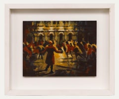 Hugo Lines  - 2012 Oil, Crown in the Square