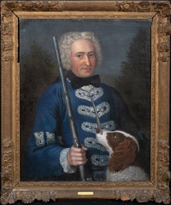 Hunting Portrait Of Comte de Floridablanca 18th Century