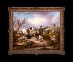 Huntsmen and Terriers & Ferrets Rabbiting, 19th Century - George Armfield