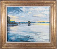 H.W. - Contemporary Oil, Sunset Lake