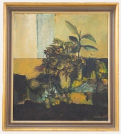 Ian Lawson (nato nel 1931) - 1969 Olio, Fiori morti