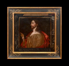 Icon Of Christ - Latin "I am The Way, The Trust & The Life", 16th Century