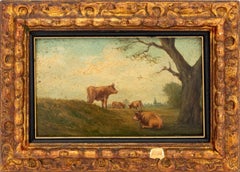 Illegibly Signed Pastoral Landscape