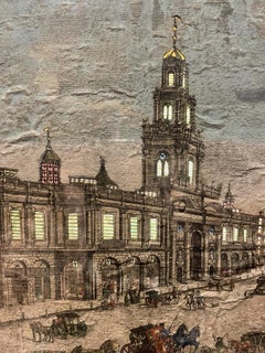 Beleuchtete optische Ansicht, Tag/Nacht - London, Royal Exchange, ca. 1770