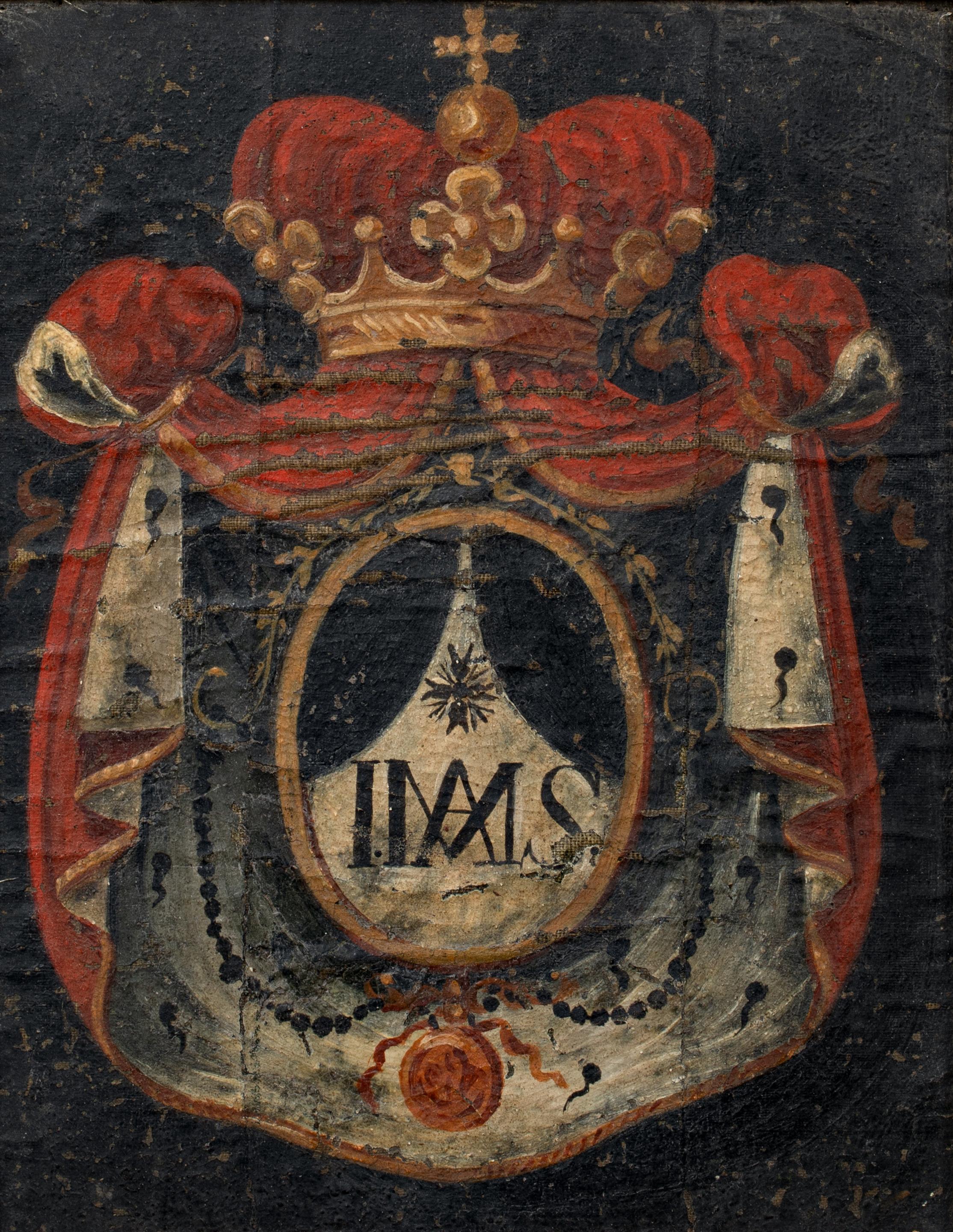 Imas Wappen, Innes Clan, Sir Robert Innes, 17. Jahrhundert  Familie McInnes (Braun), Figurative Painting, von Unknown
