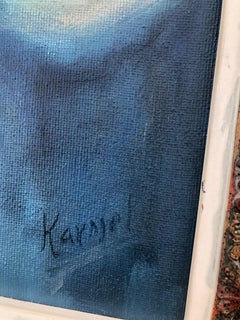 Immaculate Conception oil on canvas painting