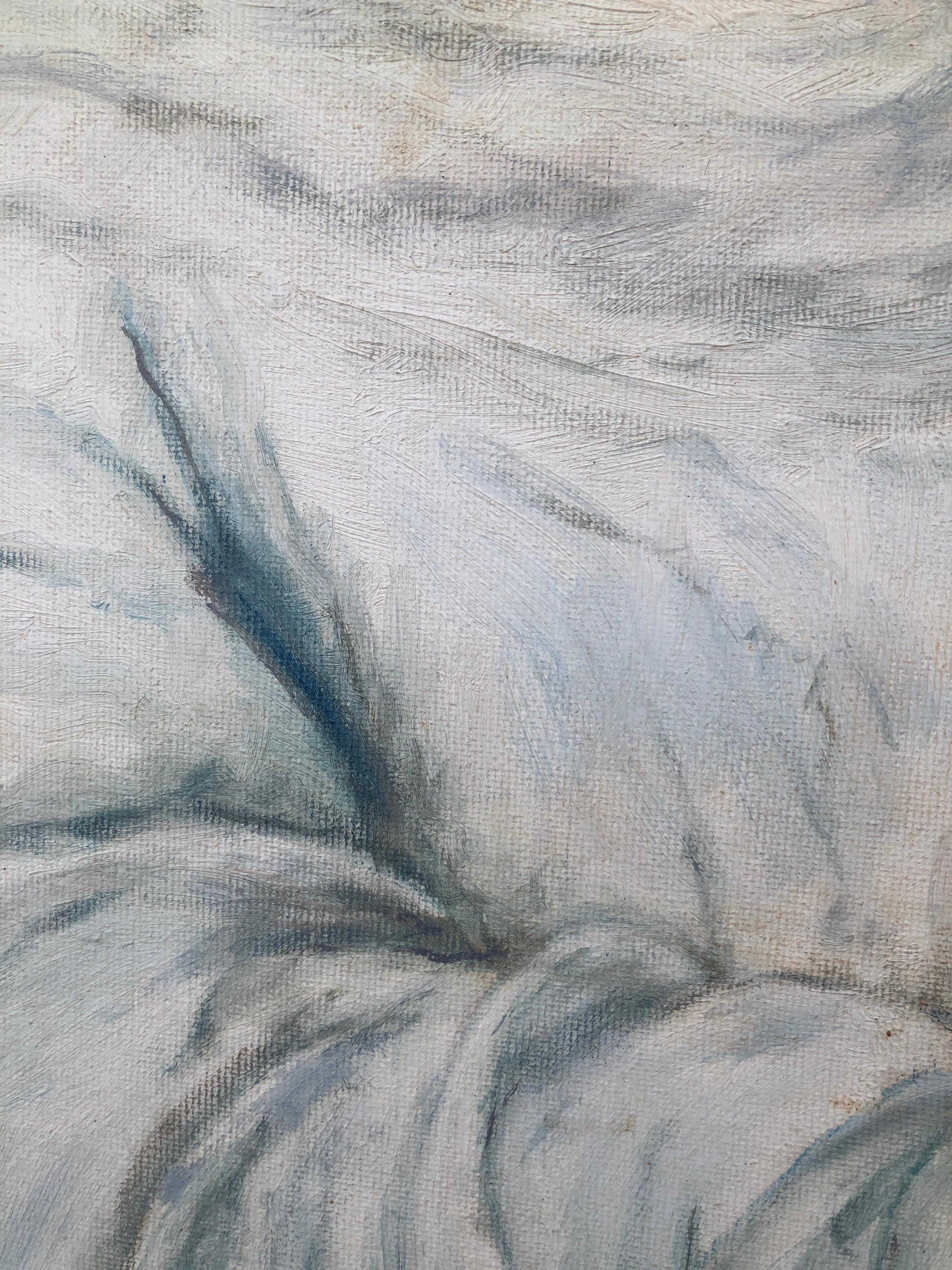 Quadro dell'Immacolata Concezione olio su tela in vendita 1