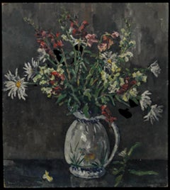 Immanuel Meyer-Pyritz (1902-1974) - Öl, Blumen in einem Keramikkrug