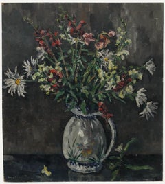 Immanuel Meyer-Pyritz (1902-1974) - Öl, Blumen in einem Keramikkrug