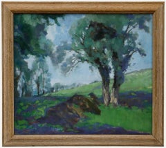 Impressionist 20th Century Oil - Spring in the Countryside