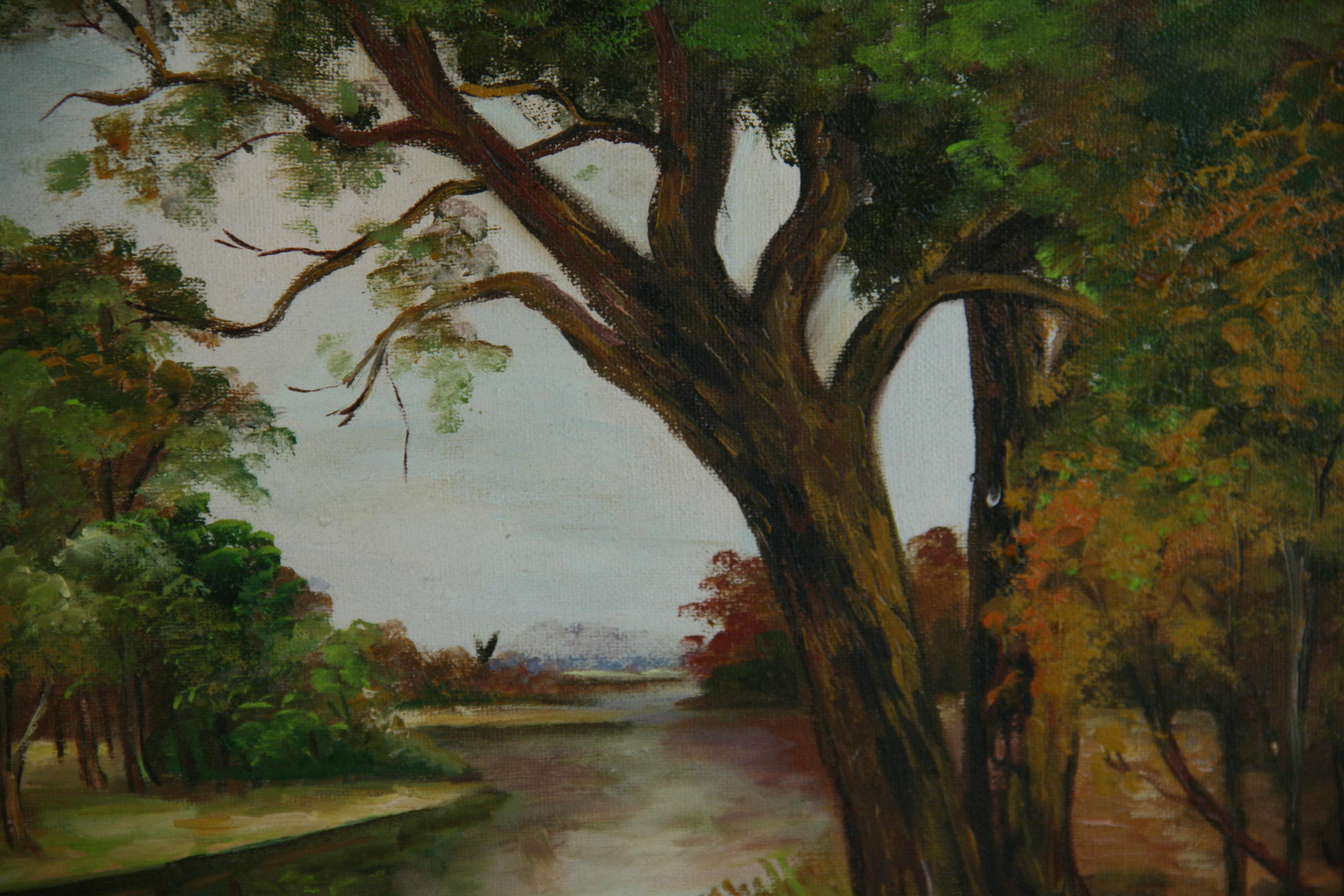 Impressionist Landscape by Carvalho 1994 4