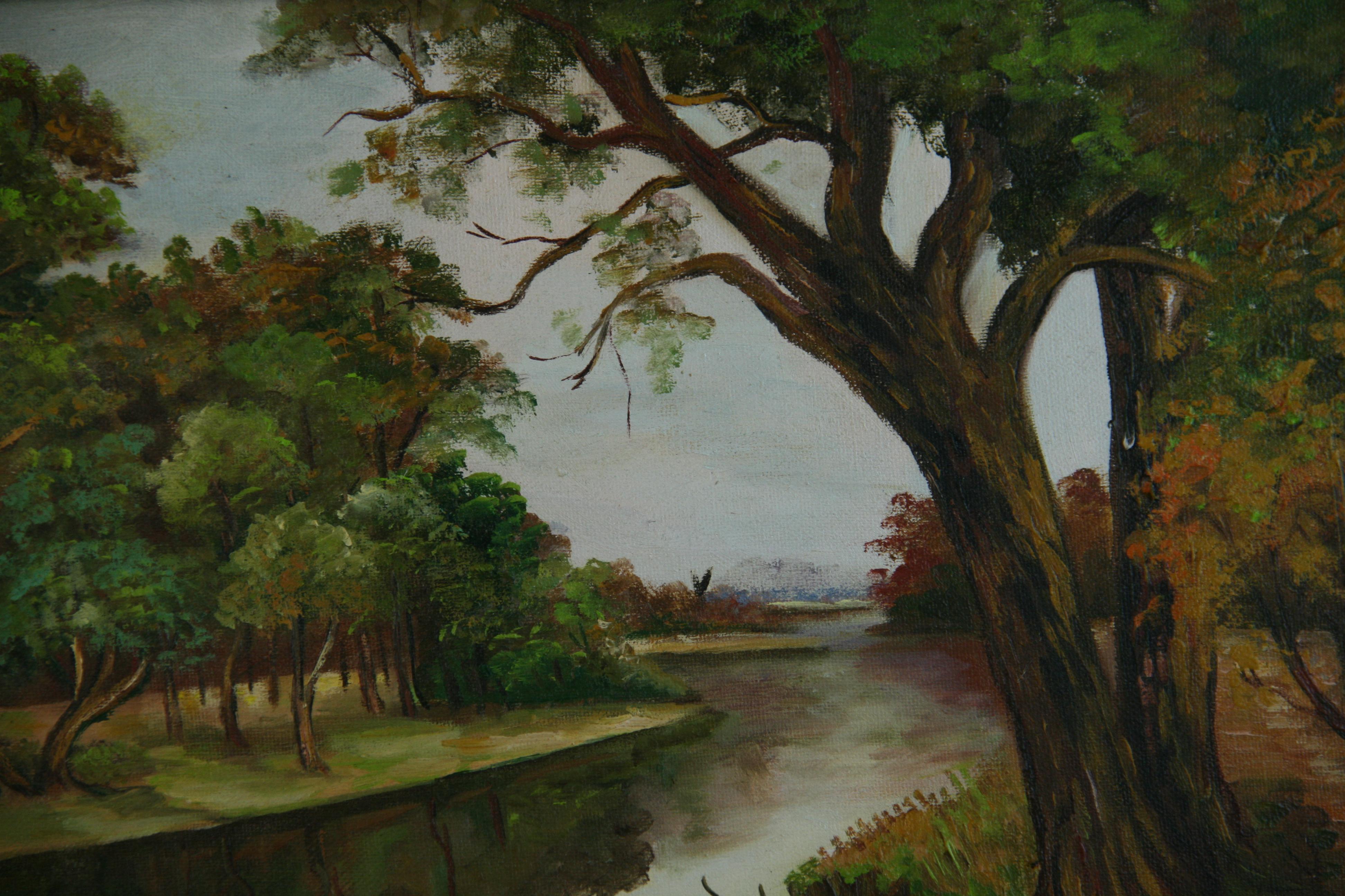 Impressionist Landscape by Carvalho 1994 1