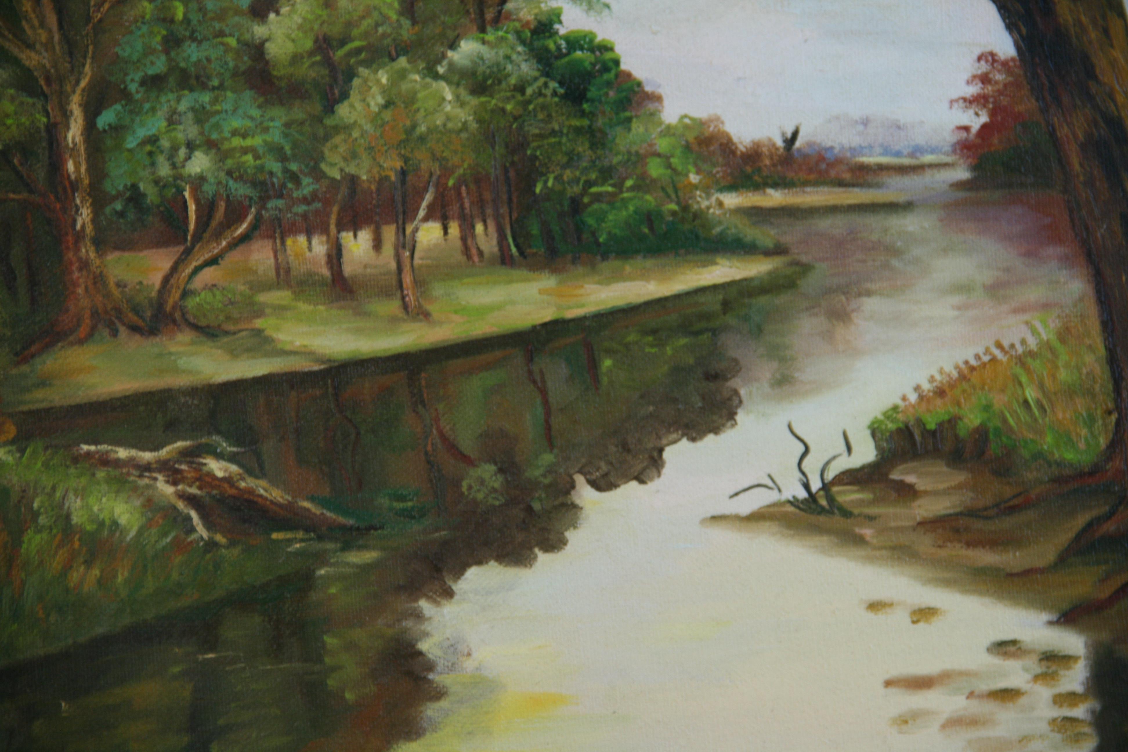 Impressionist Landscape by Carvalho 1994 2