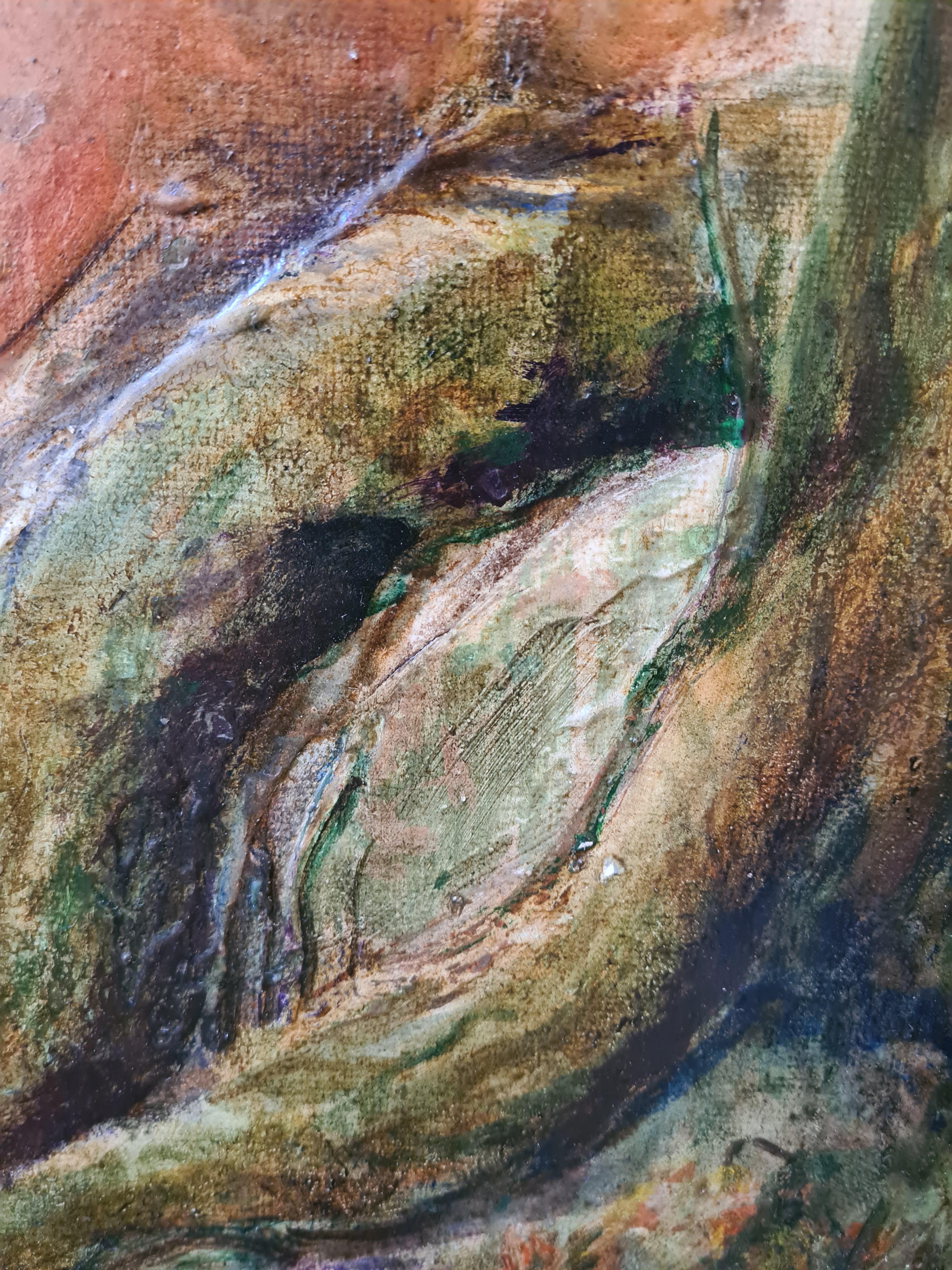 Impressionist Large Scale Female Nudes in a Landscape, 'L' été a la rivière' For Sale 7