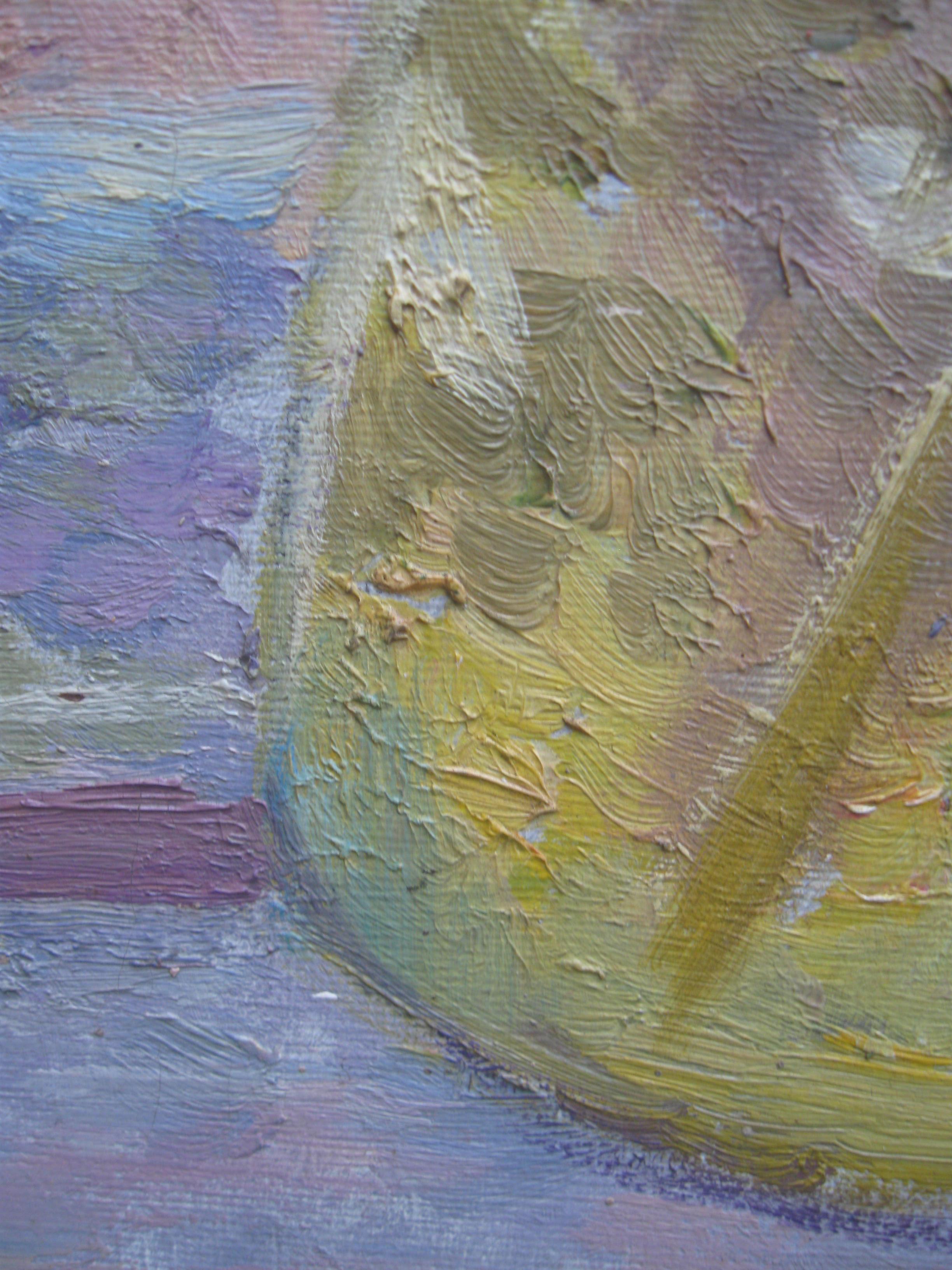 Impressionniste : école de Pierre Bonnard, peinture à l'huile signée, années 1950 en vente 7