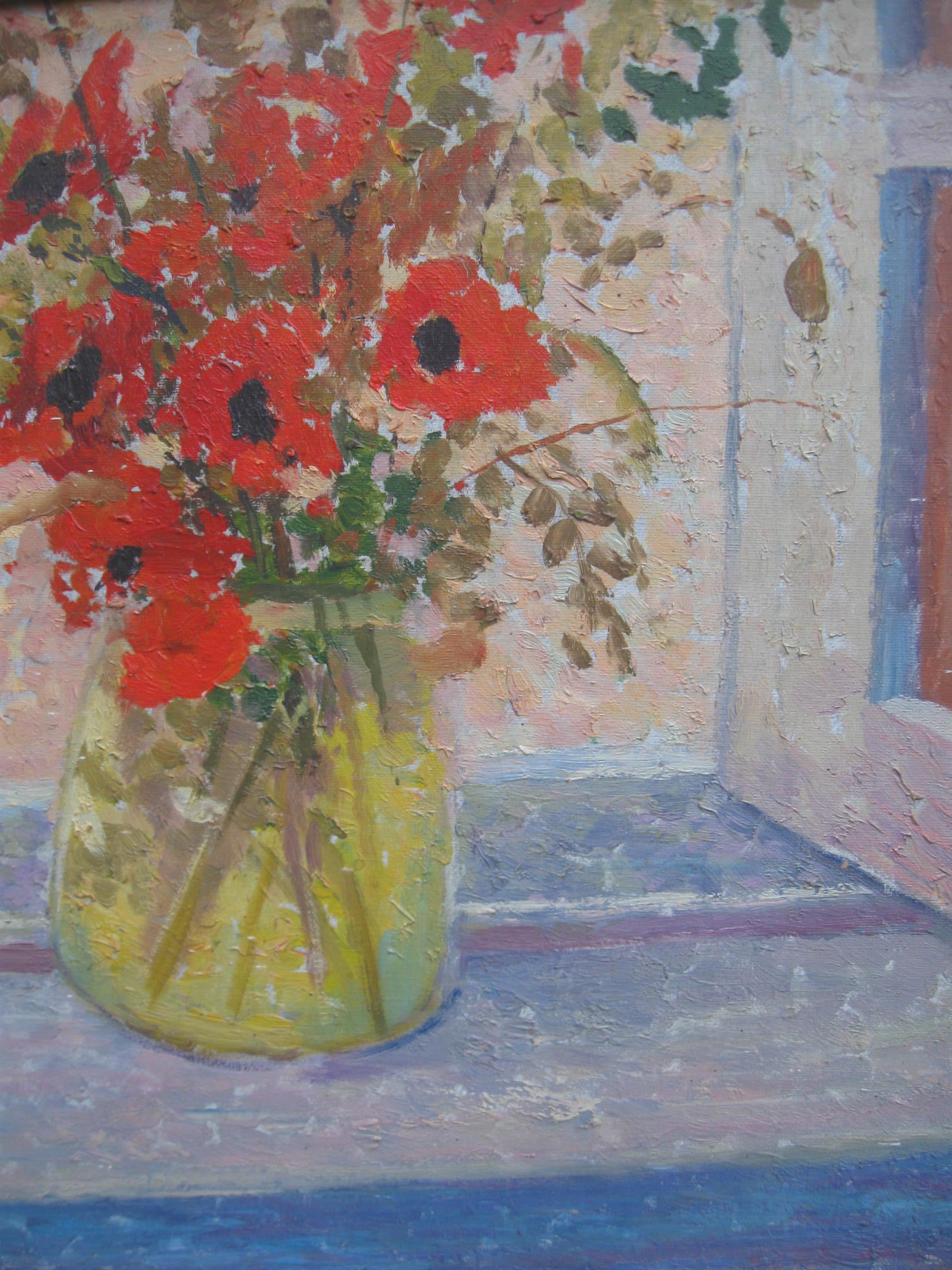 Impressionista:, Scuola di Pierre Bonnard, olio firmato anni '50 in vendita 12