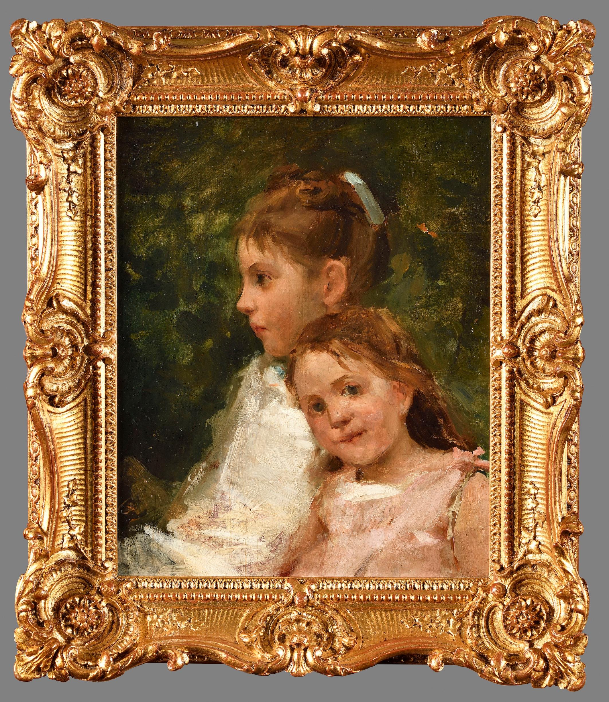 Impressionist School, second half of the 19th century - Painting by Unknown