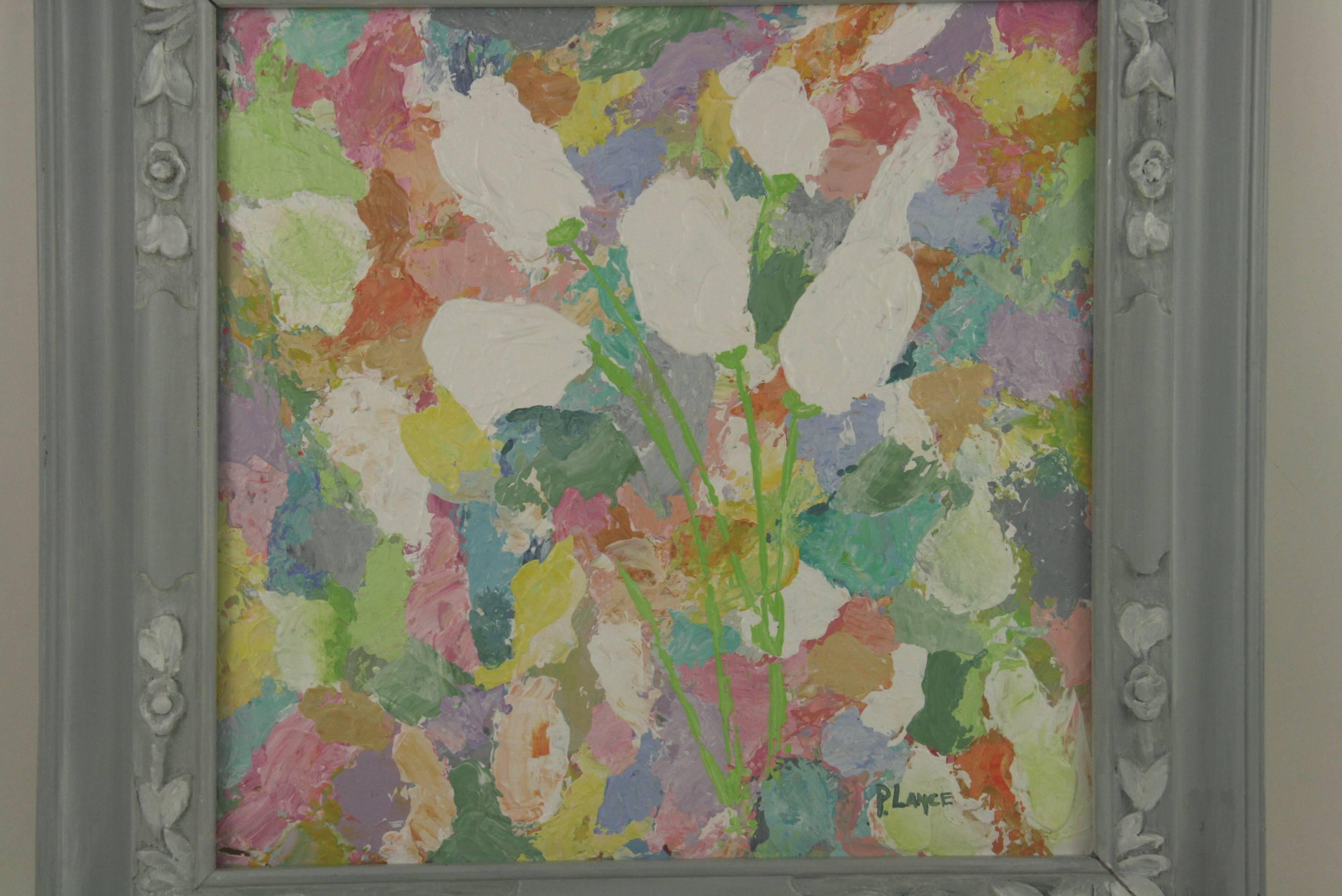 Impressionist Tulips Palette Painting 2