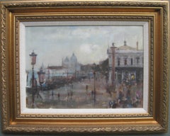 Impressionist: Venice, St Marks Square by The Lagoon, Santa Maria Della Salute