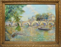Impressionist View of Paris and the Seine