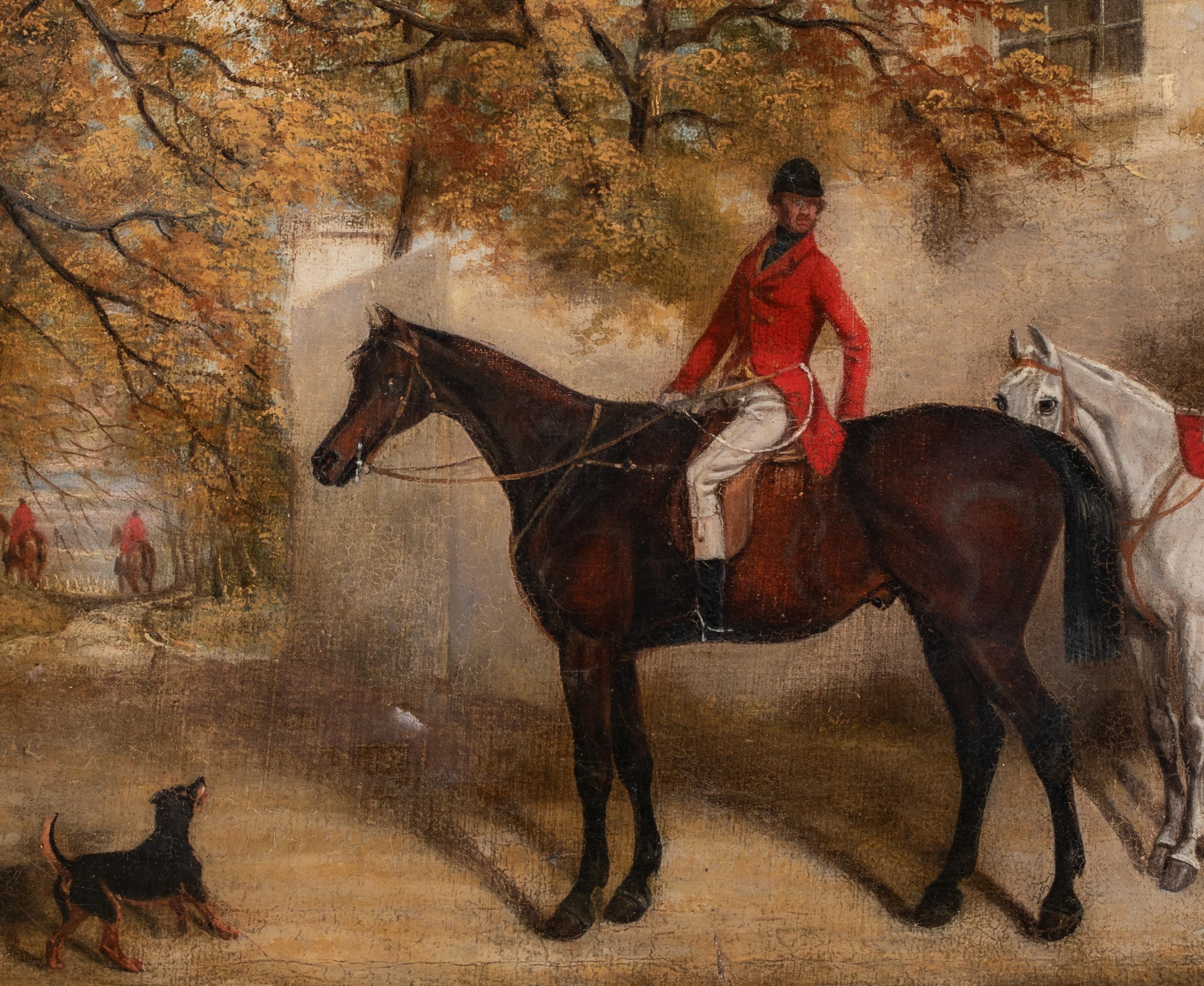 In Hunting Condition, dated 1848  by James Russell RYOTT (1810-1860)  - Painting by Unknown